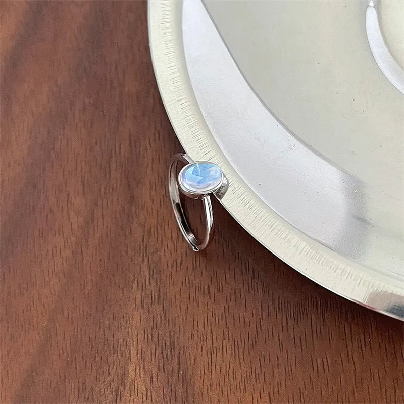 Classic Moonstone Ring