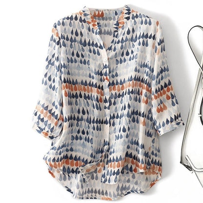Featherlight Linen Blouse™ — Own Every Room With Cool Confidence and Unforgettable Style