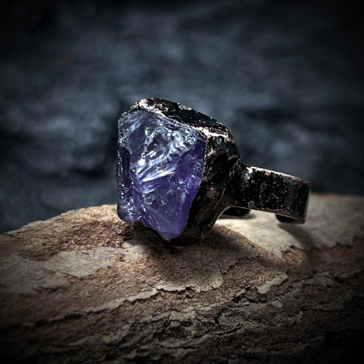 Vintage Amethyst Statement Ring