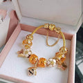 Golden Charm Bracelet
