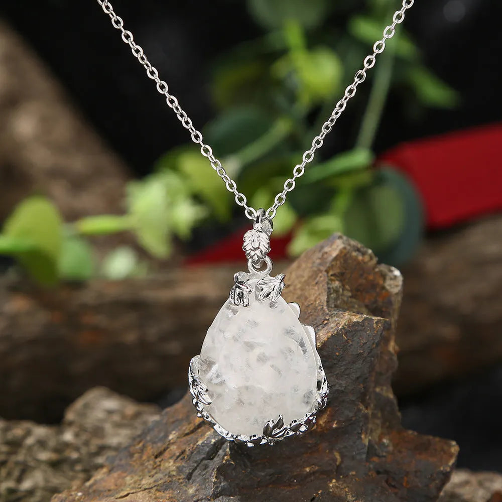 Elegant Quartz Necklace