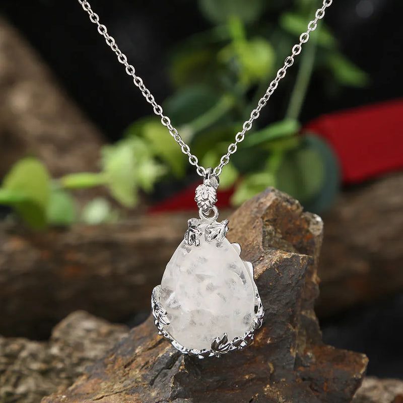 Elegant Quartz Necklace