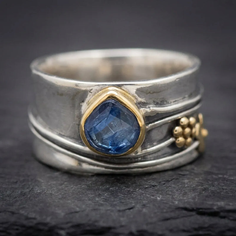 Bohemian Gemstone Meditation Ring