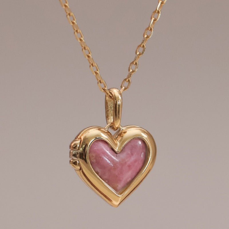 Romantic Pink Tourmaline Necklace
