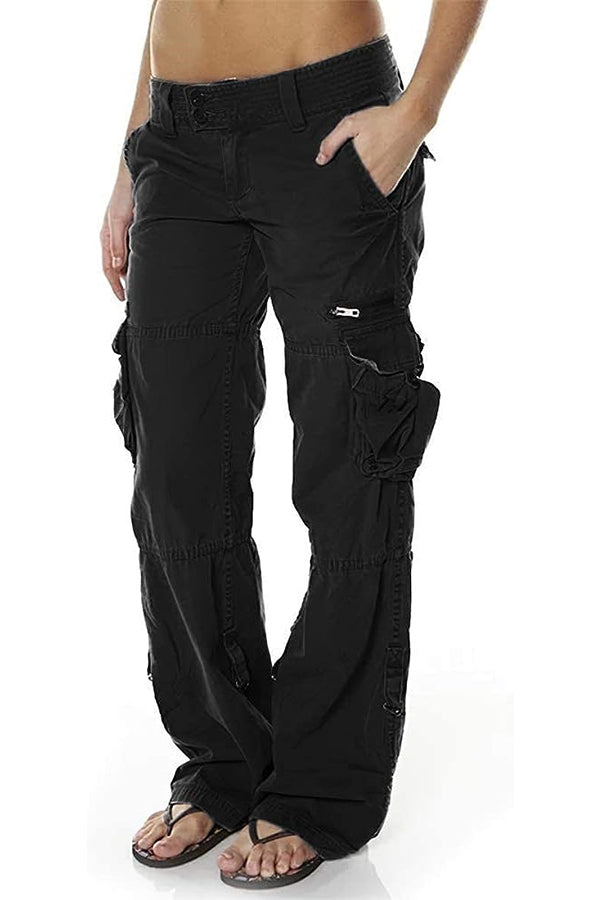 Tactical Active Loose Multi-pockets Cargo Pants