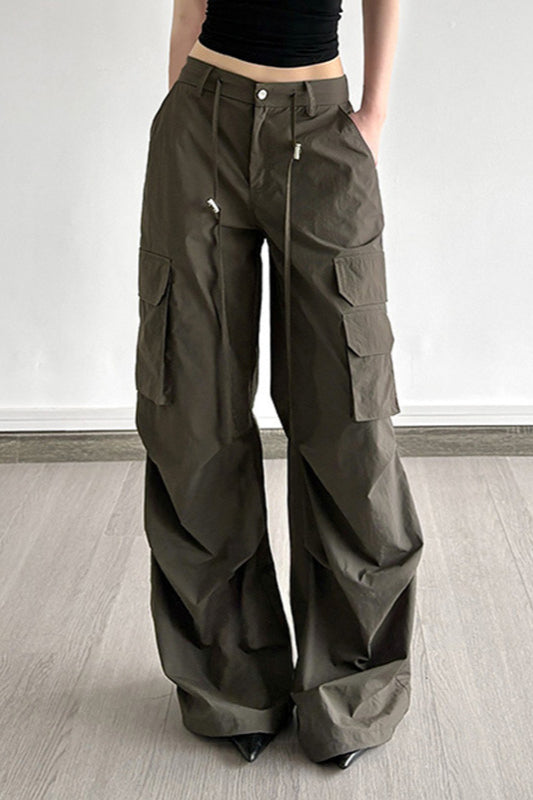 Street-style Loose-fit Cargo Pant