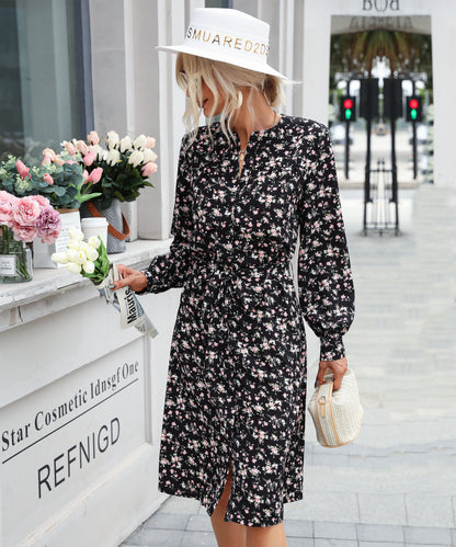 Madrie Midi Dress - Black