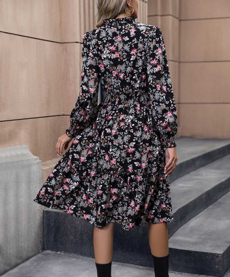 Madeira Midi Dress - Black