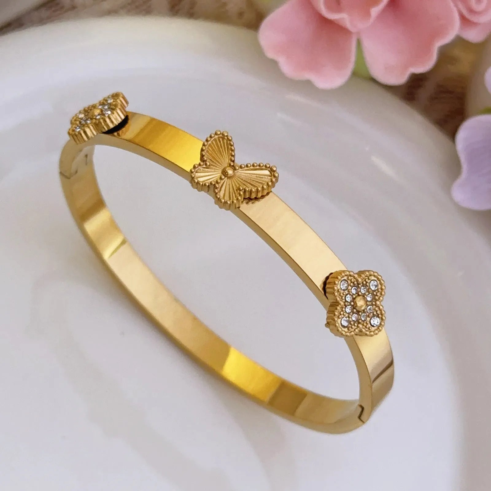 Gold Butterfly Bracelet