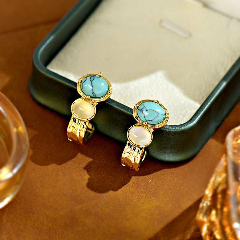 Elegant Turquoise Earrings