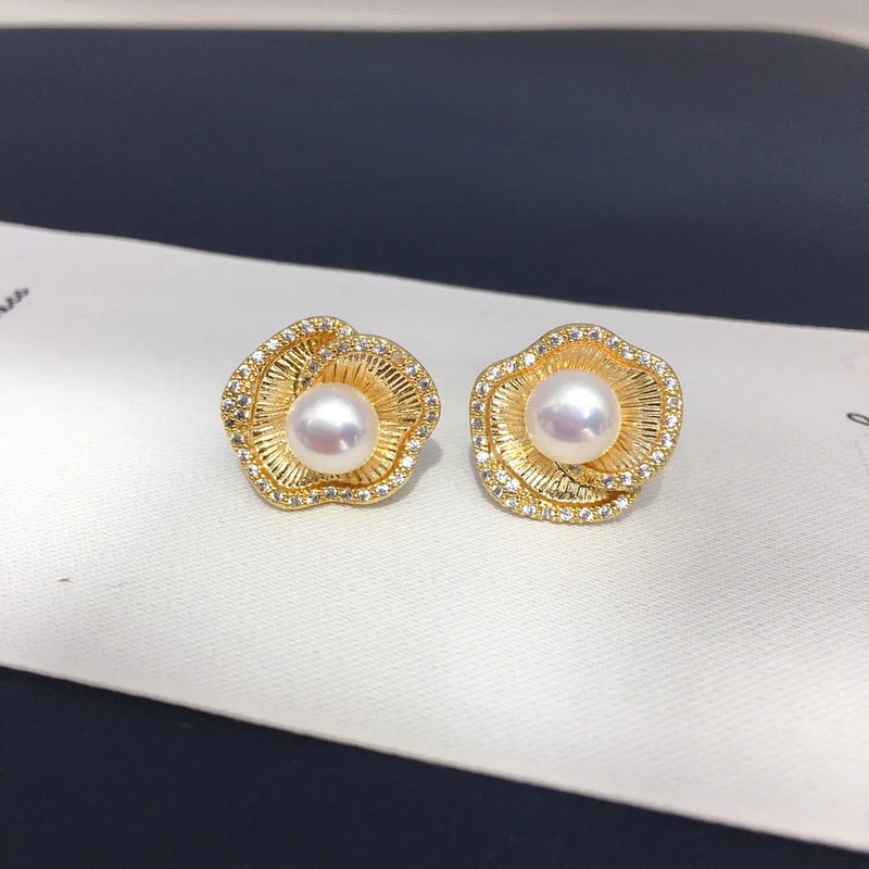 Elegant Pearl Earrings