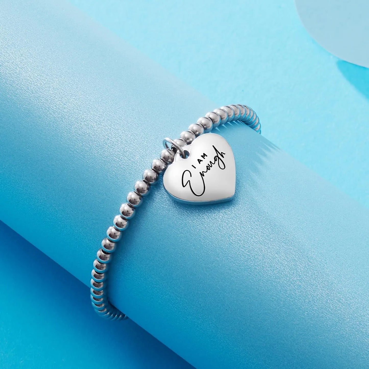 Inspirational Heart Bracelet