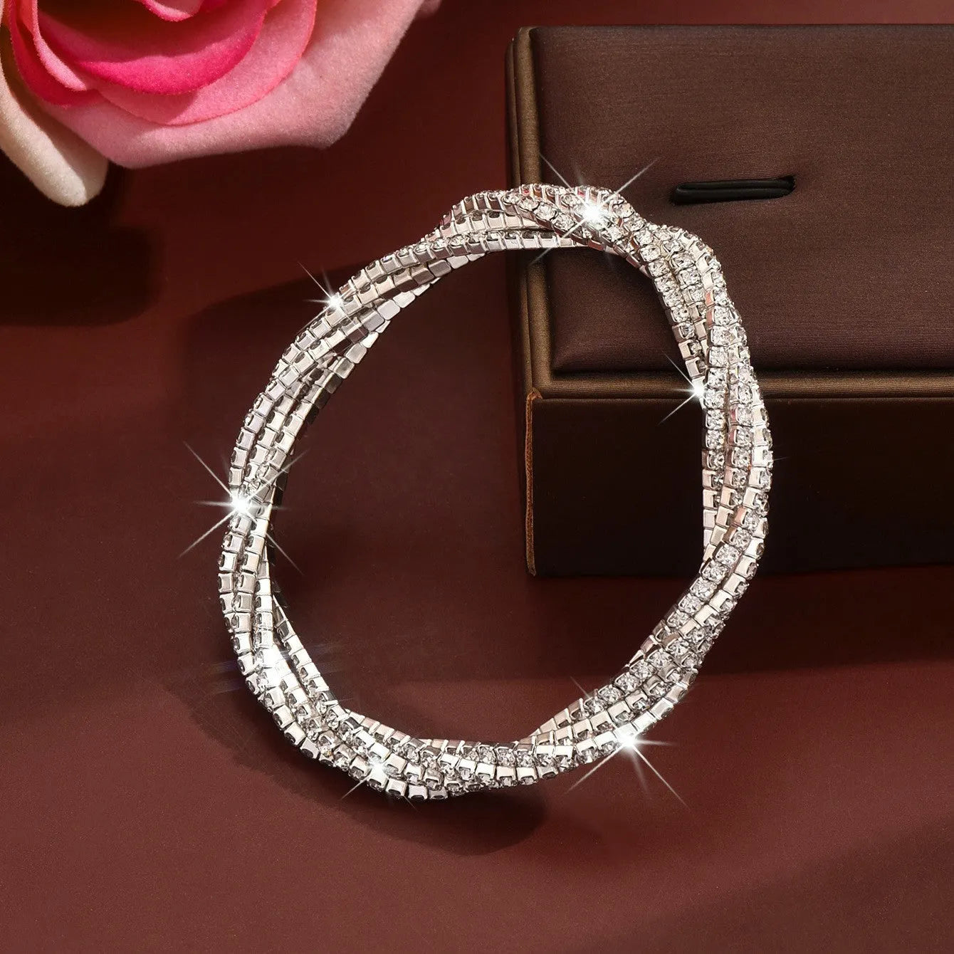 Vintage Multi Strand Twisted Bangle