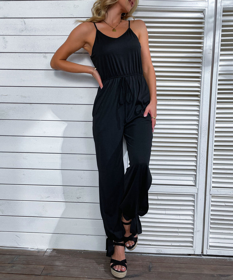 Amaryllis Jumpsuit - Black