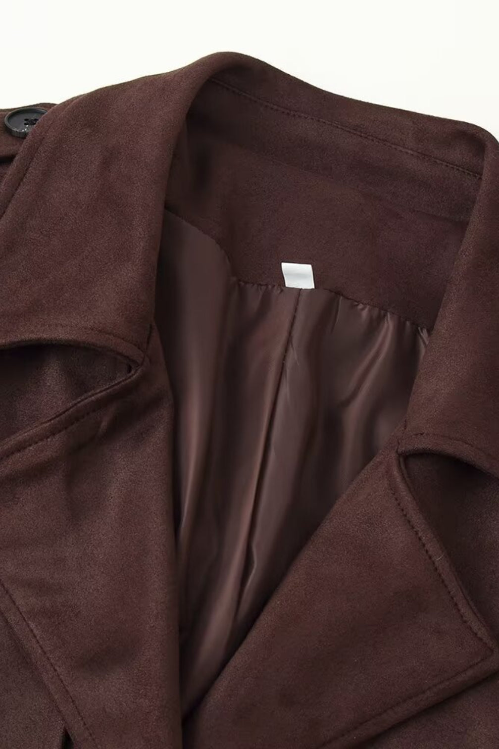 Belted Trench Overcoat