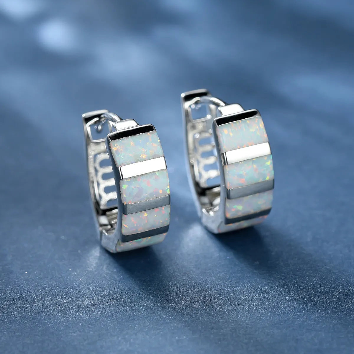 Classic Opal Earrings