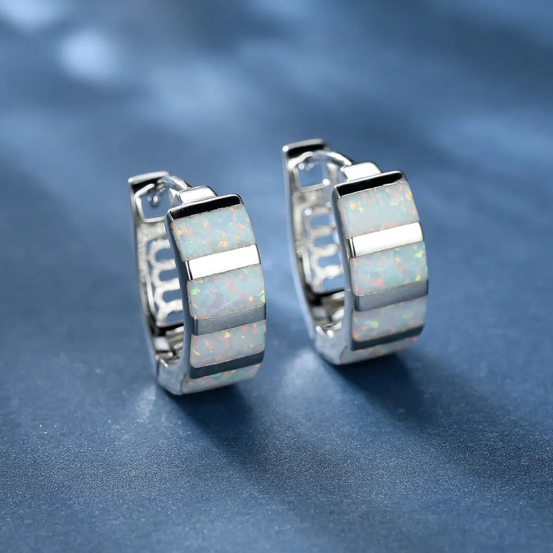 Classic Opal Earrings
