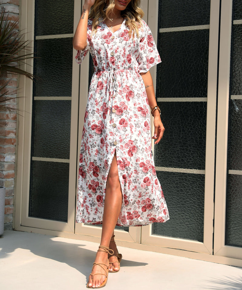 Fendexe Maxi Dress - Blush
