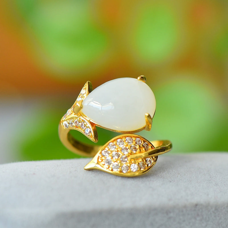 Elegant Jade Ring