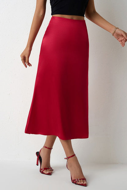 Mermaid Tail Satin Skirt