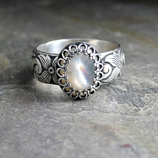 Vintage Moonstone Ring