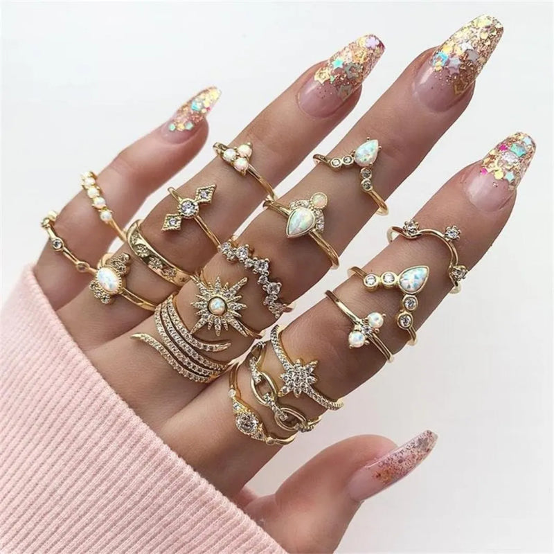 Celestial Gold Ring
