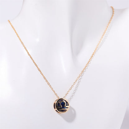 Double-sided Zodiac Necklace