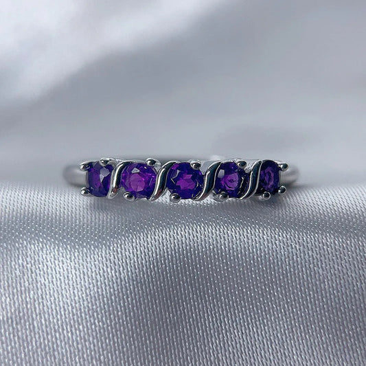 Elegant Amethyst Ring
