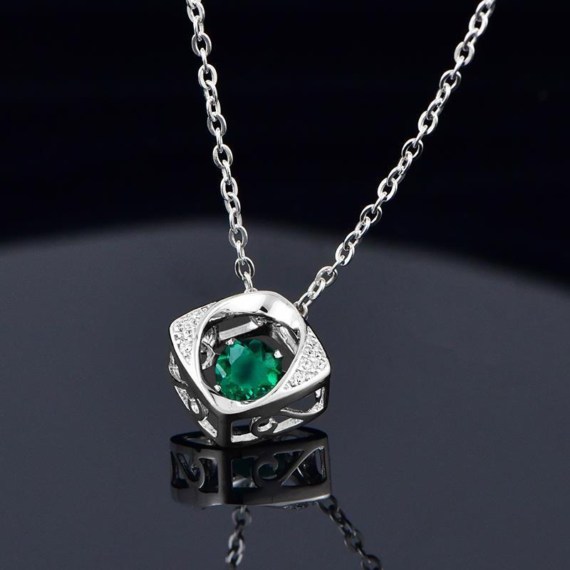 Elegant Emerald Necklace
