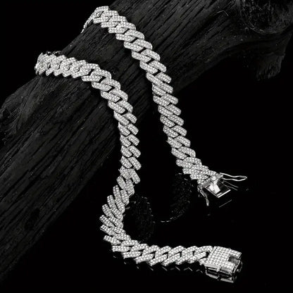 Versatile Cuban Rhinestone Necklace – Jewelry