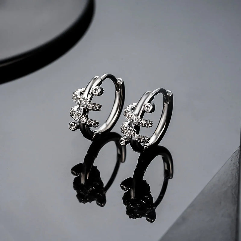 Elegant Crystal Earrings