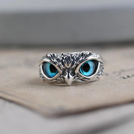 Vintage Owl Eye Ring