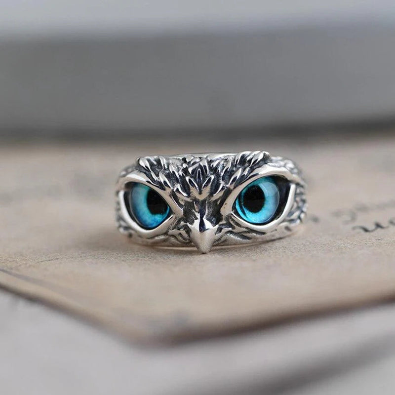 Vintage Owl Eye Ring