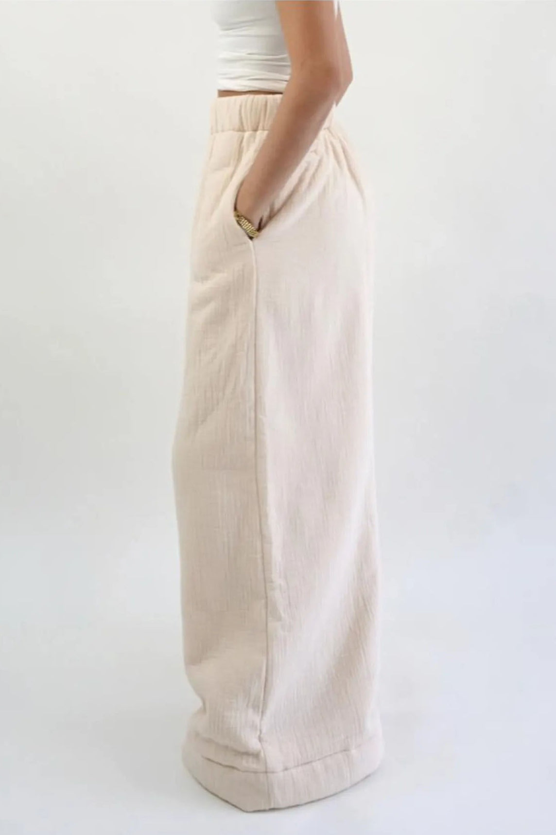 Warm Fleece Lined Knit Pants