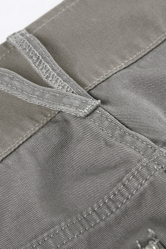 Gray Loose-fit Cargo Pant