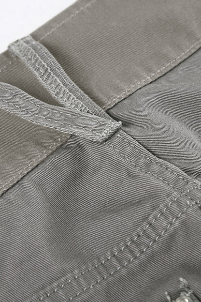 Gray Loose-fit Cargo Pant