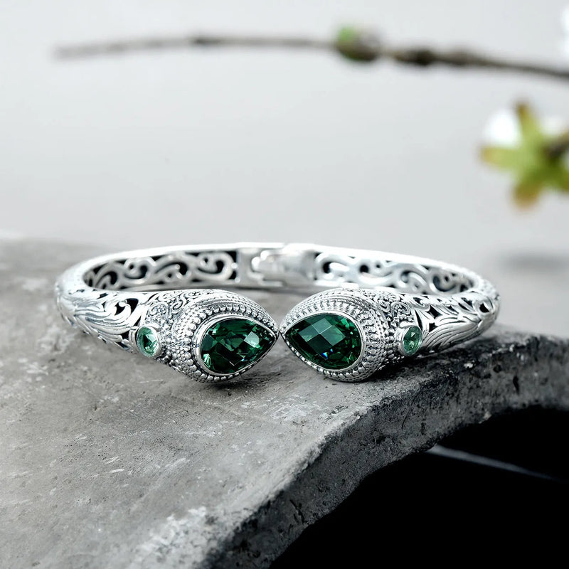 Vintage Emerald Bracelet