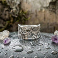 Vintage Hollow Sunflower Ring