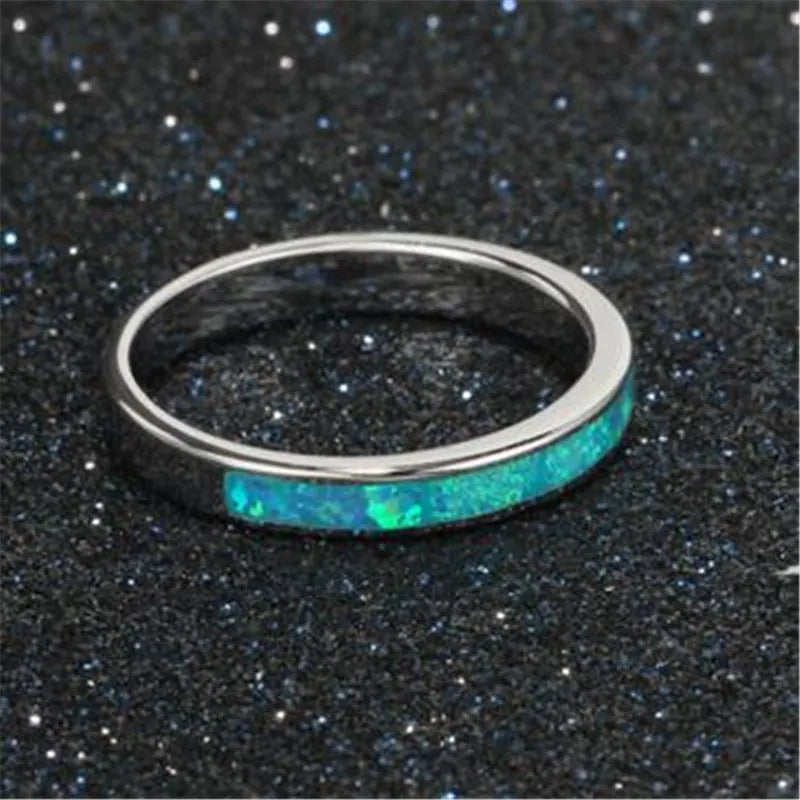 Luminous Opal Ring