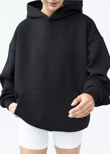Cozy Long-sleeved Hooded Sweatshirt