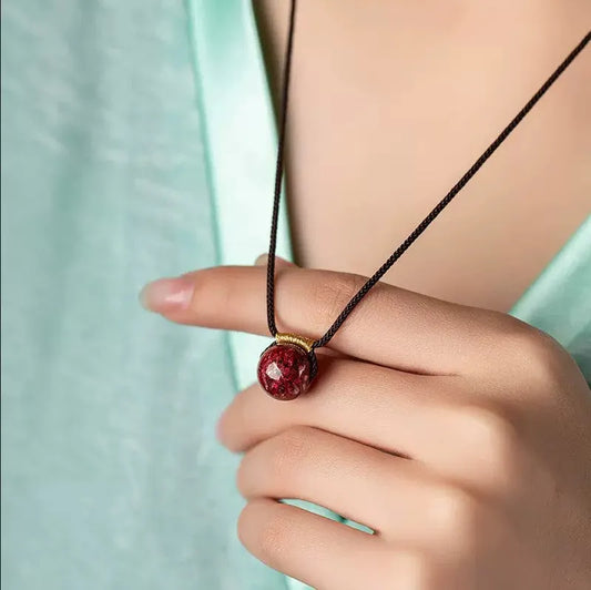 Elegant Ruby Necklace