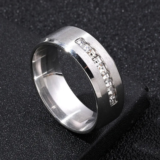 Classic Crystal Ring