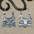 Vintage Cat Dangle Earrings