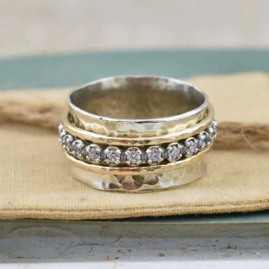 Handmade Crystal Ring