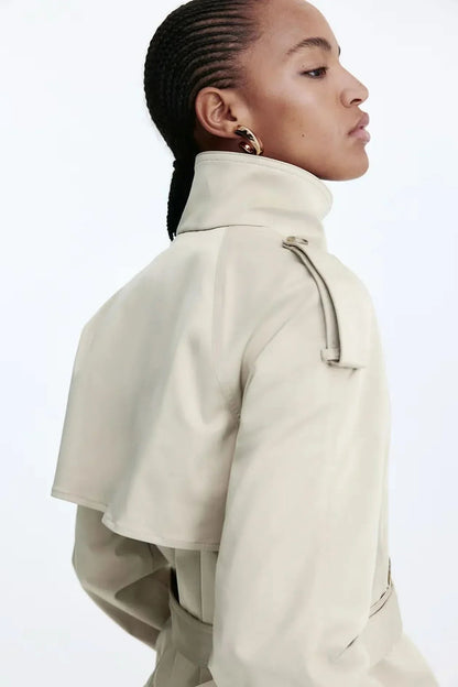 Ivy Short Trench Coat