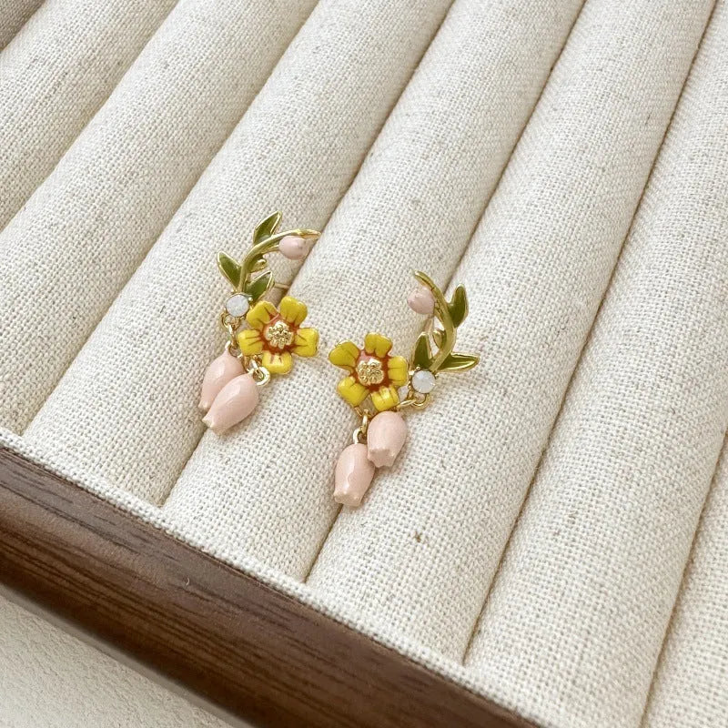 Romantic Flower Earrings