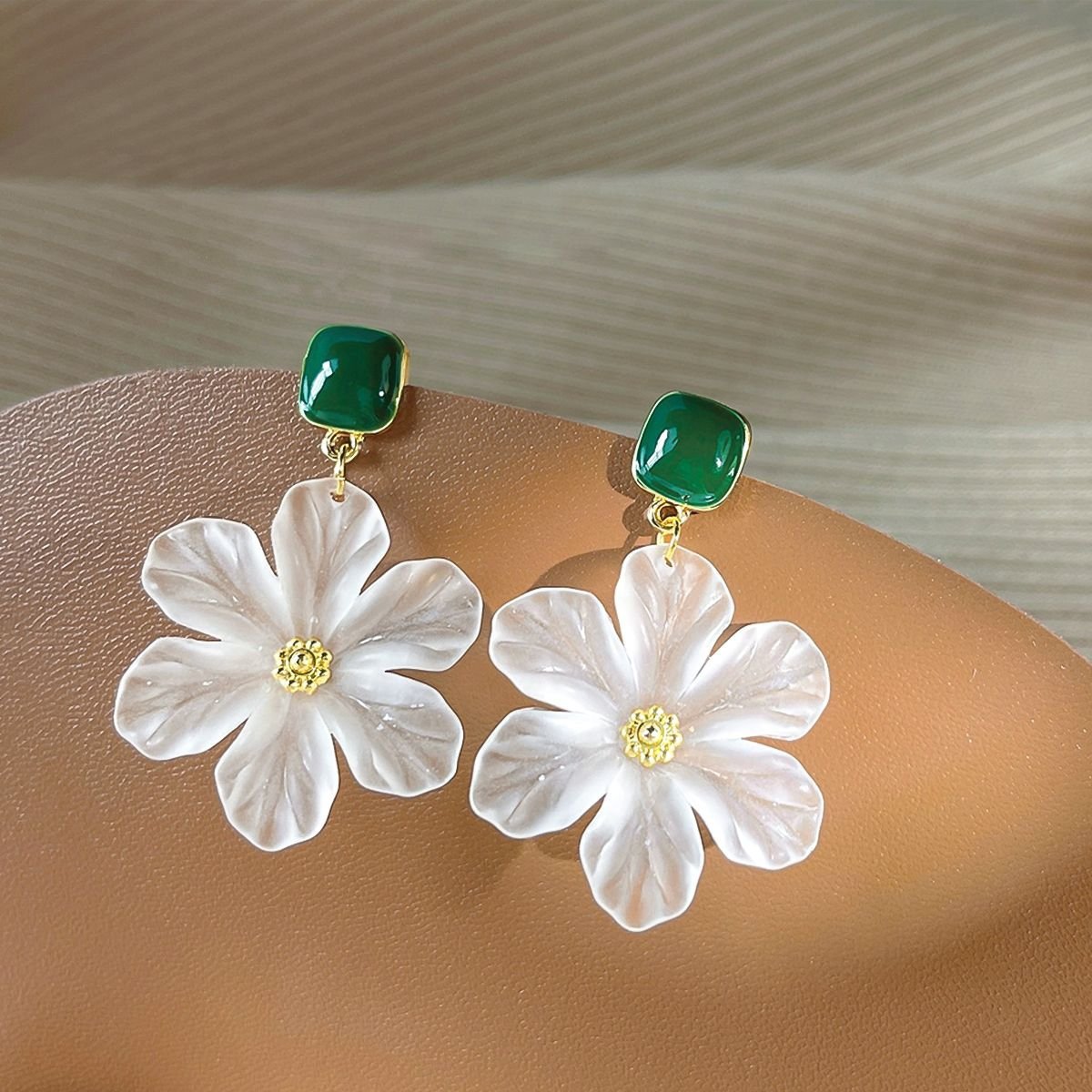 Elegant Floral Earrings
