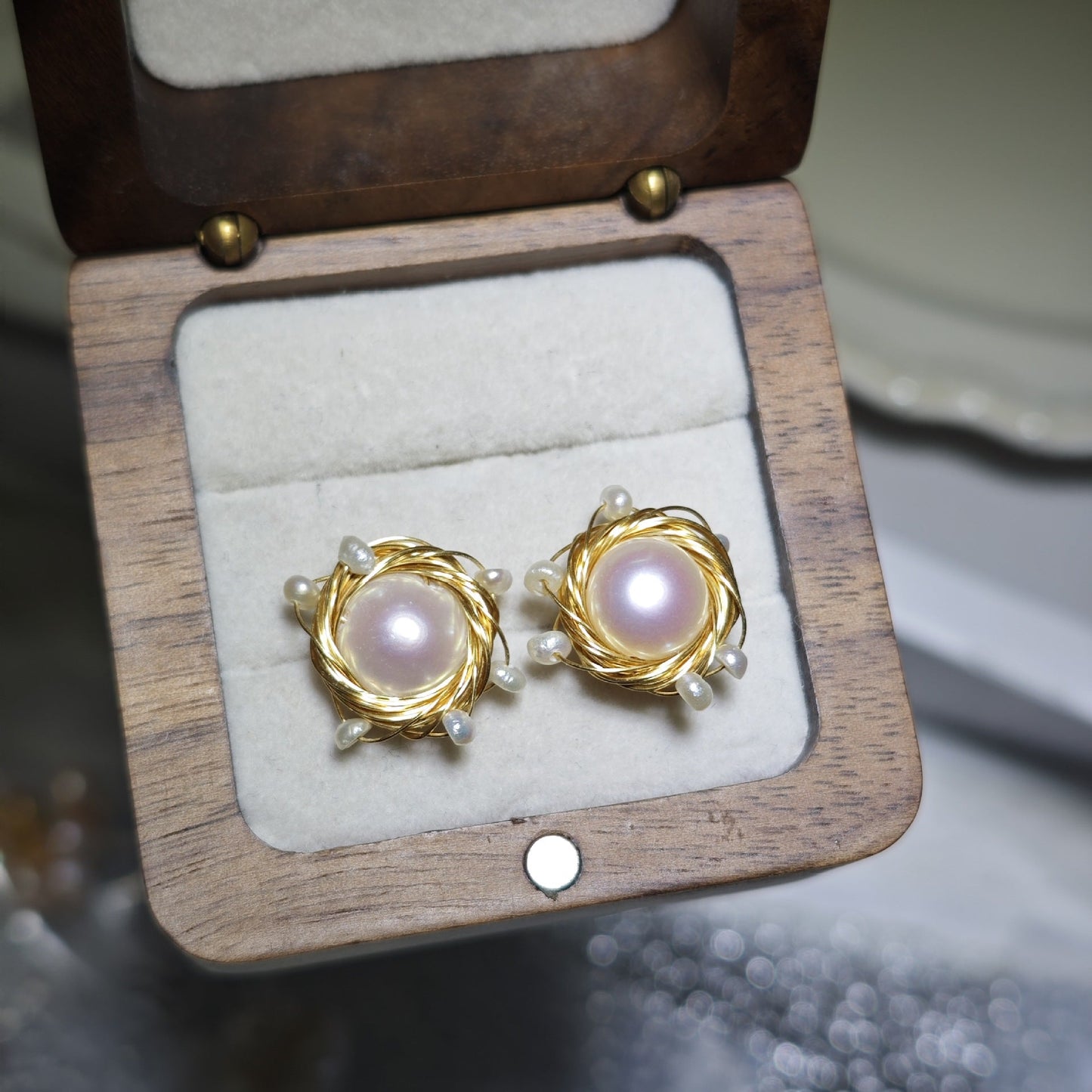 Vintage Pearl Earrings