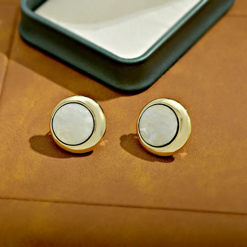 Classic Mother Of Pearl Earrings