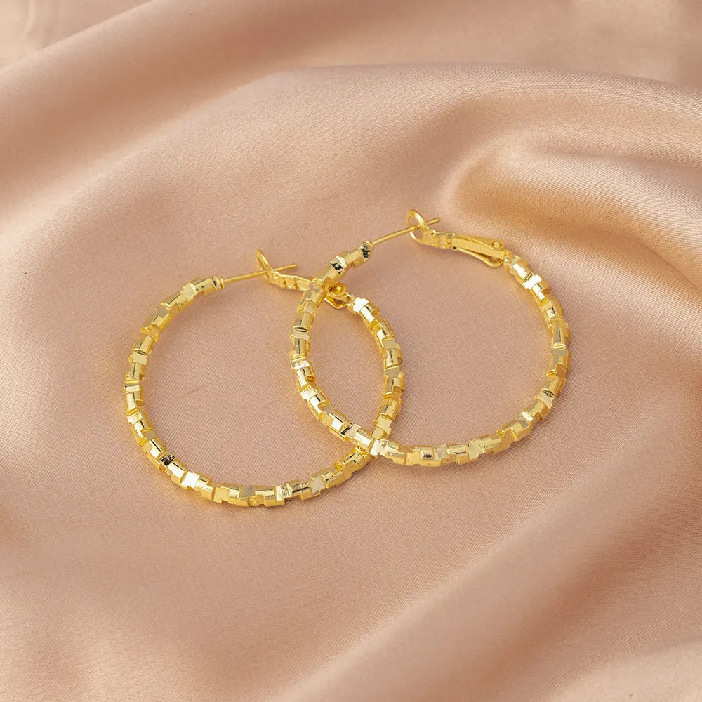 Classic Gold Hoop Earrings
